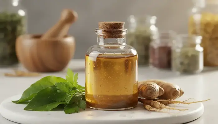 Flacon d'agua florida, une eau de Cologne florale sacrée pour la purification énergétique